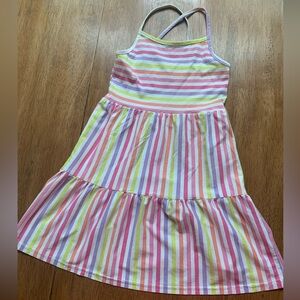 Colorful Striped Sundress